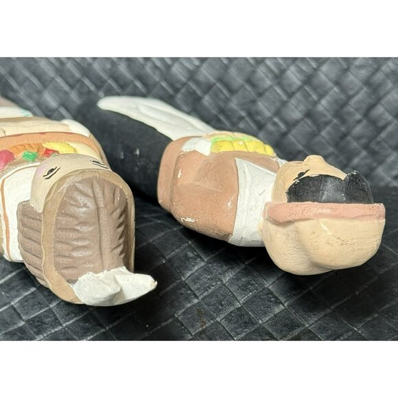 Midwest Importers of Cannon Falls Pilgrims Thanksgiving Figures 10 Inch - Picture 9 of 12